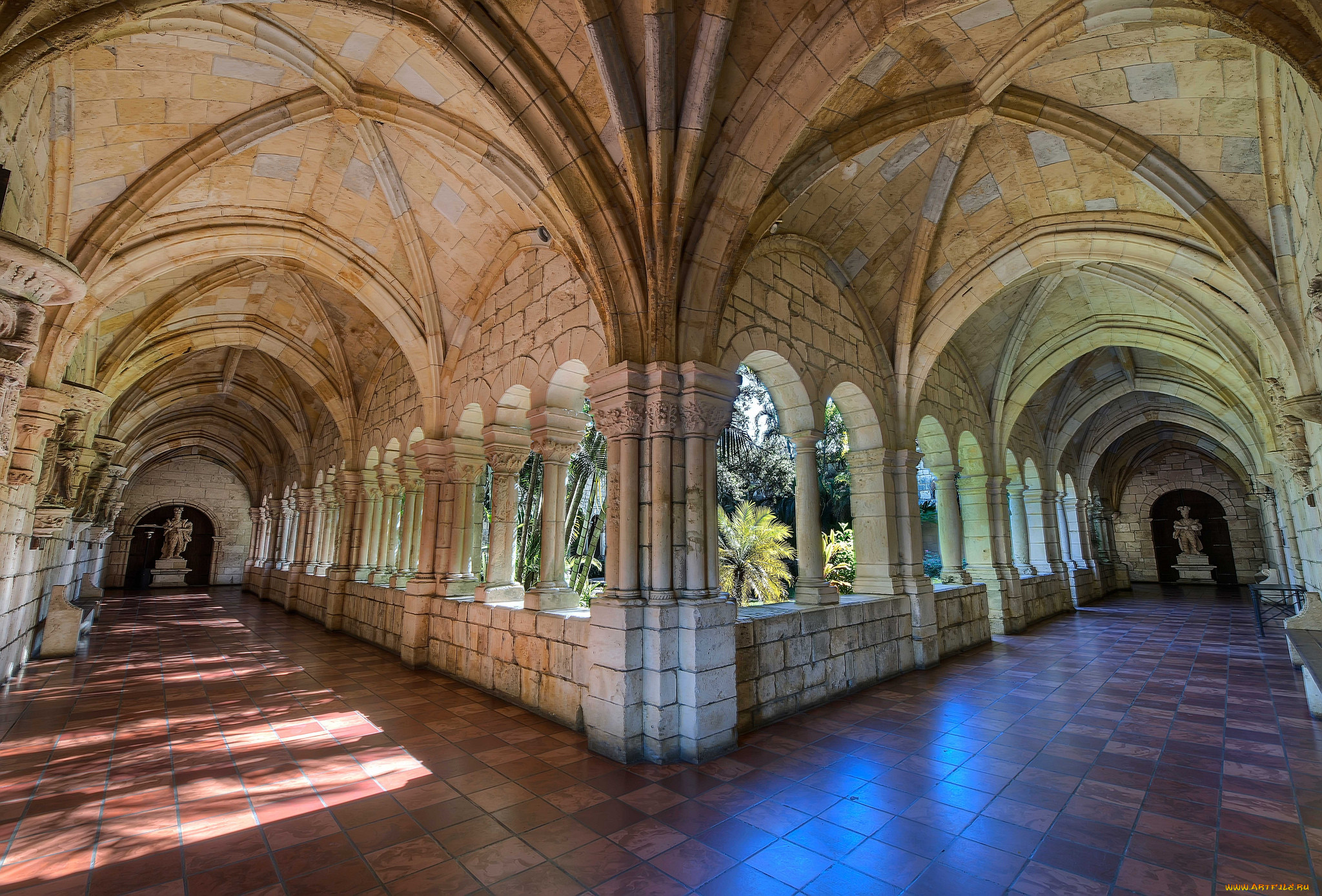 spanish monastery cloisters in miami, , ,  ,  , 